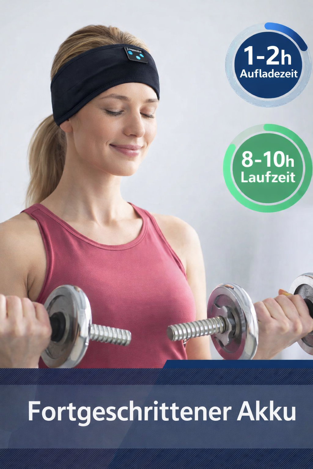 EarFlex - das Stirnband mit integrierten Kopfhörern